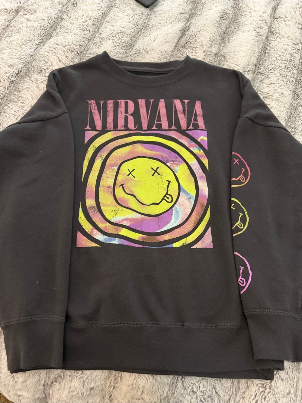 Abercrombie Kids Nirvana Girls Crewneck Sweatshirt – Size 11/12